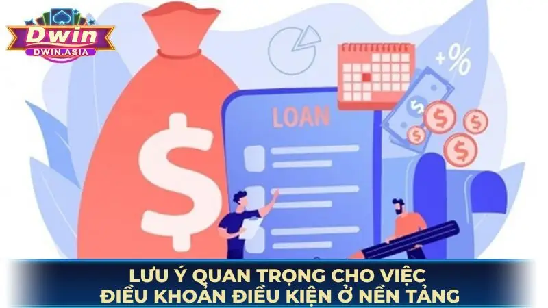 Chú ý được liệt kê ở bản điều kiện
