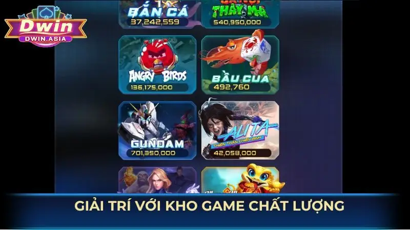 Giải trí mỗi ngày với kho trò chơi chất lượng, đỉnh cao