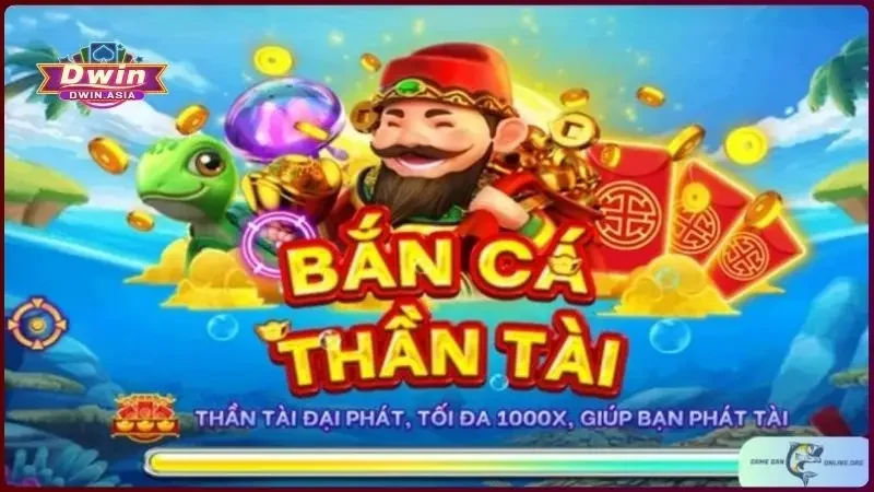 Bắn Cá Thần Tài Dwin - Săn Boss Nhận Lộc Vàng May Mắn